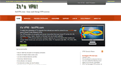 Desktop Screenshot of itsvpn.com